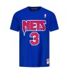 MITCHELL & NESS NEW JERSEY NETS DRAZEN PETROVIC NAME & NUMBER TEE ROYAL