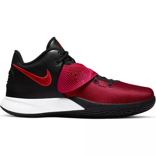 NIKE KYRIE FLYTRAP III BLACK/UNIVERSITY RED-BRIGHT CRIMSON