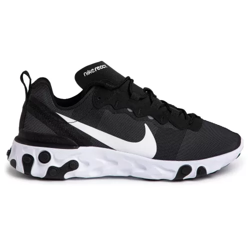 NIKE REACT ELEMENT 55 BLACK/WHITE