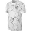 NIKE HBR PRINTED BASKETBALL TEE WHITE/BLACK/BLACK