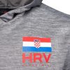 JORDAN CROATIA SPOTLIGHT HOODIE PULLOVER DK GREY HEATHER/DARK GREY