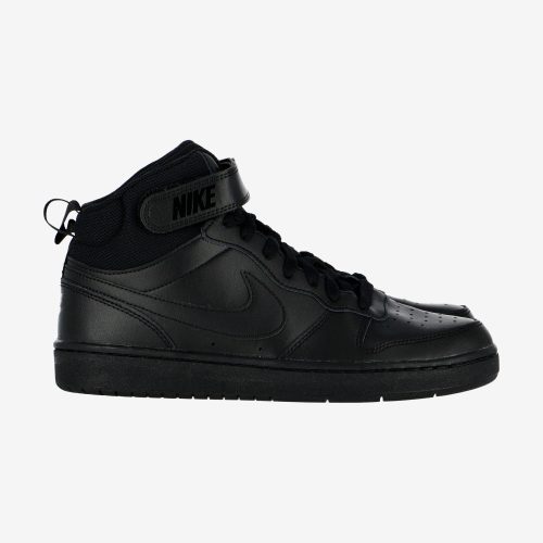 NIKE COURT BOROUGH MID 2 (GS) BLACK/BLACK-BLACK