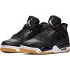 AIR JORDAN 4 RETRO SE BLACK/WHITE-GUM LIGHT BROWN