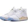 NIKE PG 3 NASA WHITE/METALLIC GOLD