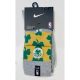 NIKE BOSTON CELTICS COURTSIDE CREW SOCKS DK GREY HEATHER/CLUB GOLD/WHITE