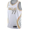NIKE X NBA LUKA DONCIC DALLAS MAVERICKS SWINGMAN JERSEY CE 20 WHITE/CLUB GOLD/FLT SILVER/DONCIC LUKA
