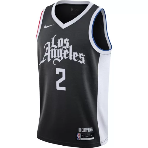 NIKE X NBA KAWHI LEONARD LOS ANGELES CLIPPERS SWINGMAN JERSEY CE 20 BLACK/WHITE/LEONARD KAWHI