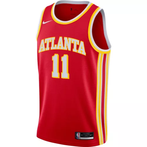 NIKE X NBA TRAE YOUNG ATLANTA HAWKS ICON SWINGMAN JERSEY UNIVERSITY RED/YOUNG TRAE
