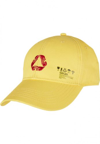 CAYLER & SONS C&S ICONIC PEACE CURVED CAP YELLOW/MC