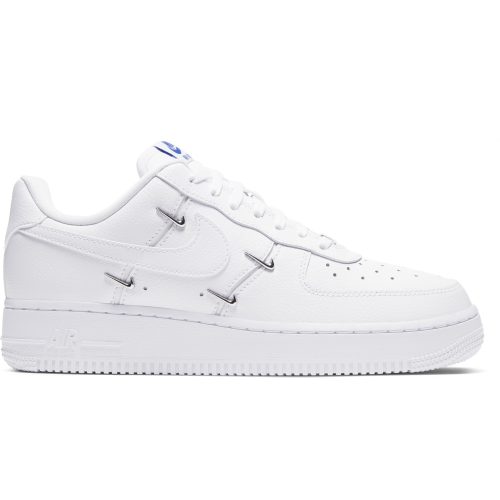 NIKE AIR FORCE 1 '07 LX WHITE/WHITE-HYPER ROYAL-BLACK