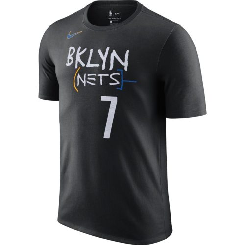 NIKE X NBA BROOKLYN NETS KEVIN DURANT CITY EDITION TEE BLACK/DURANT KEVIN
