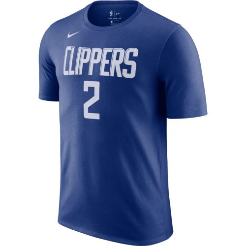 NIKE X NBA KAWHI LEONARD LOS ANGELES CLIPPERS TEE RUSH BLUE/LEONARD KAWHI