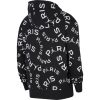 JORDAN PSG FLC PO HOODIE AOP BLACK/METALLIC GOLD