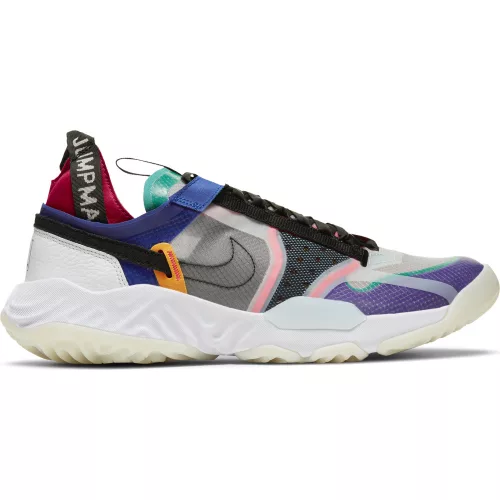 JORDAN DELTA BREATHE CLEAR/BLACK-WHITE-DARK CONCORD
