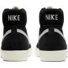 NIKE BLAZER MID '77 BLACK/PURE PLATINUM-SAIL-WHITE
