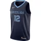 NIKE X NBA JA MORANT MEMPHIS GRIZZLIES ICON EDITION SWINGMAN JERSEY COLLEGE NAVY/LIGHT BLUE/MORANT JA
