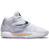 NIKE KD14 WHITE/BLACK-WOLF GREY-MELON TINT