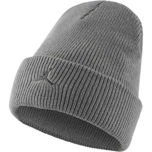 JORDAN CUFFED BEANIE REFLECT SMOKE GREY/REFLECTIVE/BLACK/ANTHRACITE
