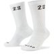 JORDAN ESSENTIALS SOCKS 3PR WHITE/BLACK