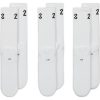 JORDAN ESSENTIALS SOCKS 3PR WHITE/BLACK