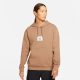 JORDAN ESSENTIALS STATEMENT FLEECE PULLOVER HOODIE ARCHAEO BROWN