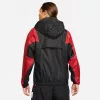 JORDAN ESSENTIALS WOVEN JACKET BLACK/RED