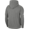JORDAN BROOKLYN NETS COURTSIDE STATEMENT FLEECE PULLOVER DARK STEEL GREY