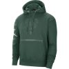 JORDAN MILWAUKEE BUCKS COURTSIDE STATEMENT FLEECE PULLOVER FIR