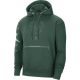 JORDAN MILWAUKEE BUCKS COURTSIDE STATEMENT FLEECE PULLOVER FIR