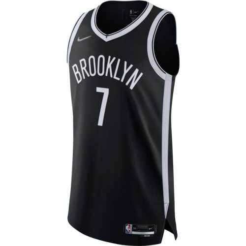 NIKE X KEVIN DURANT BROOKLYN NETS DRI FIT ADV ICON AUTHENTIC 21 JERSEY BLACK/DURANT KEVIN