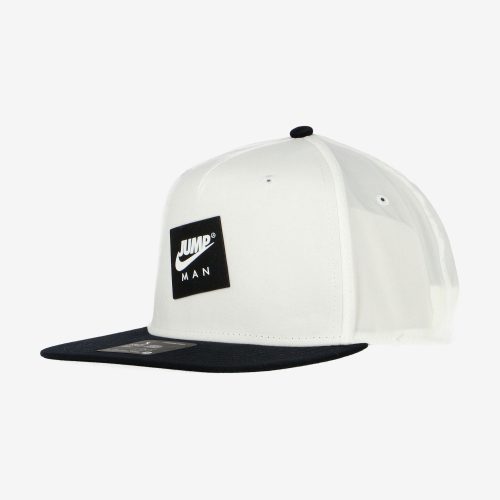 JORDAN PRO JUMPMAN CLASSICS SNAPBACK CAP WHITE/BLACK/BLACK/BLACK