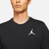 JORDAN JUMPMAN EMBLEM TEE BLACK/WHITE