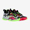 JORDAN ONE TAKE 3 WOLF GREY/PINK PRIME-ELECTRIC GREEN