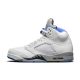 AIR JORDAN 5 RETRO WHITE/HYPER ROYAL-STEALTH-BLACK