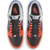 NIKE DUNK LOW RETRO EMB NBA 75TH ANNIVERSARY BLACK/RACER BLUE-GREY FOG-ORANGE