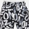 JORDAN ZION PERF AOP WVN SHORT BLACK/LT SMOKE GREY/WHITE