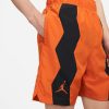 JORDAN ZION DRI-FIT PERFORMANCE WOVEN SHORT CAMPFIRE ORANGE/BLACK/CAMPFIRE ORANGE