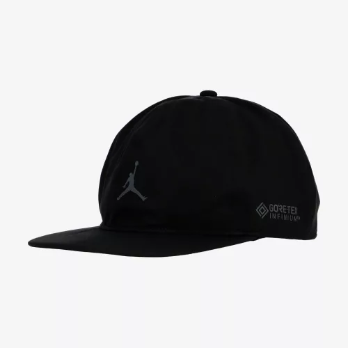 JORDAN JUMPMAN GORE-TEX TECH WOVEN SNAPBACK BLACK/BLACK
