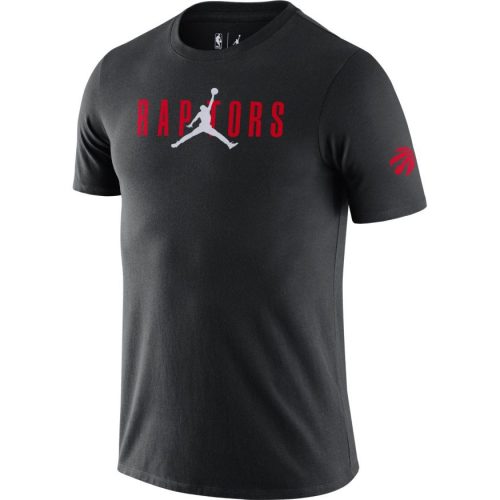 JORDAN TORONTO RAPTORS COURTSIDE JDN STATEMENT TEE BLACK