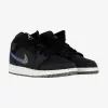 JORDAN 1 MID SE (GS) BLACK/MULTI-COLOR-RACER BLUE-WHITE