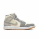 AIR JORDAN 1 MID SE COCONUT MILK/COCONUT MILK-PARTICLE GREY