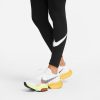 NIKE WOMENS ONE LUXE DRI-FIT DANCE LEGGINGS BLACK/WHITE