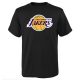 Nike NBA Los Angeles Lakers Primary Logo SS Tee Black M