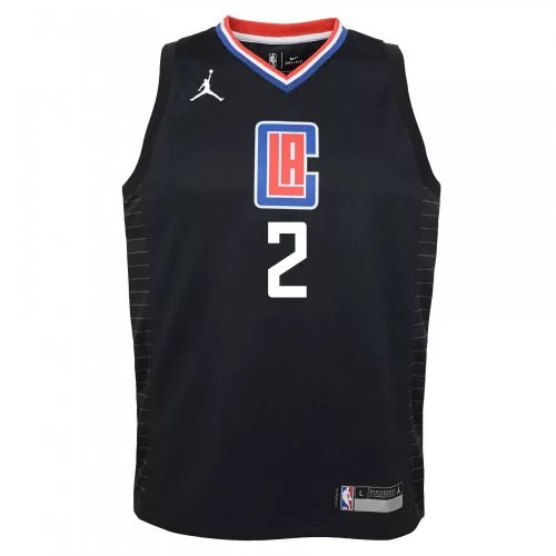 Jordan NBA La Clippers Leonard Kawhi Statement Swingman Jrsy Plyer Black