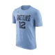 Jordan Memphis Grizzlies Statement Edition - Ja Morant T-Shirt Blue XL