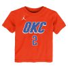 Jordan NBA Oklahoma City Thunder - Shai Gilgeous-Alexander Statement N&N Tee Orange L