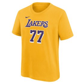   Nike NBA Los Angeles Lakers - Luka Doncic N&N Icon Edition Tee Yellow