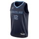 NIKE NBA MEMPHIS GRIZZLIES JA MORANT BOYS ICON SWINGMAN JERSEY COLLEGE NAVY S