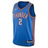 Nike NBA Oklahoma City Thunder - Shai Gilgeous-Alexander Icon Swingman Jersey Blue