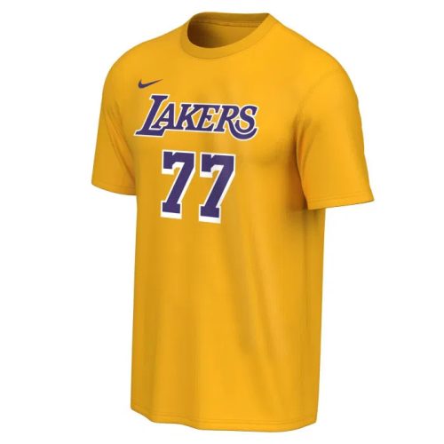 Nike NBA Adults N&N Tee Icon - Los Angeles Lakers Luka Doncic - Amarillo